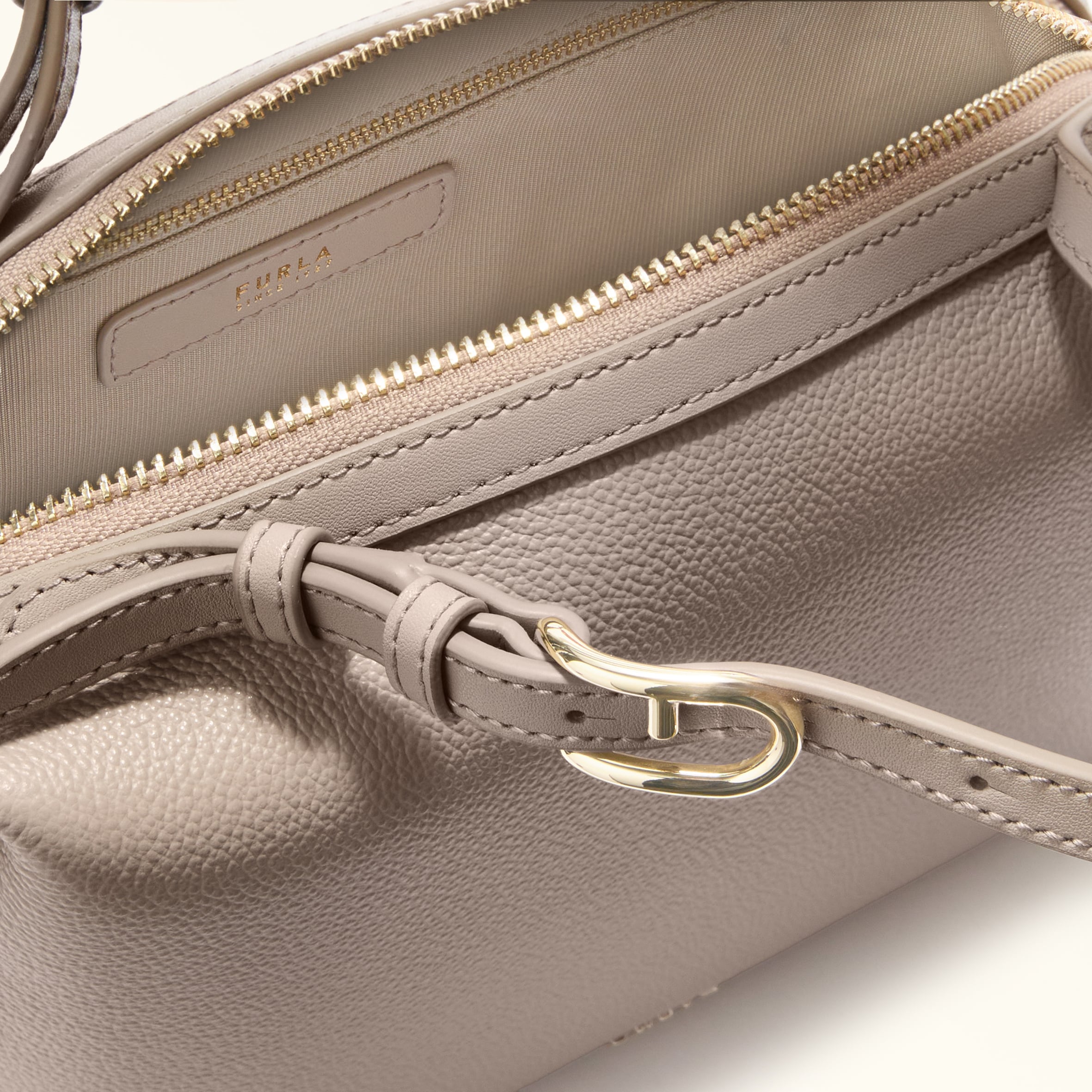 Furla Double Boston Bag