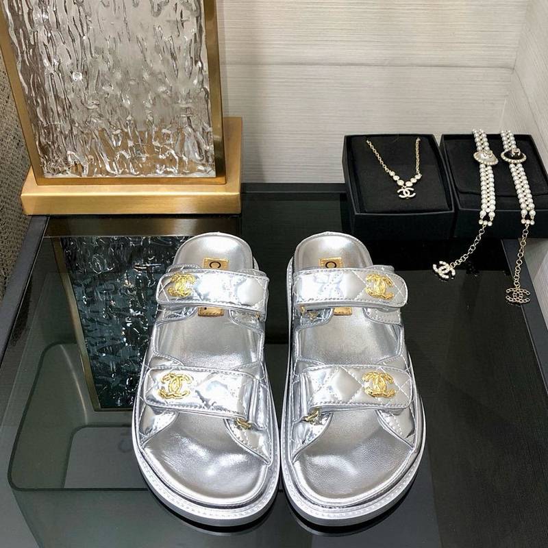 Chanel Fashionable Half Slippers Sandals Slide