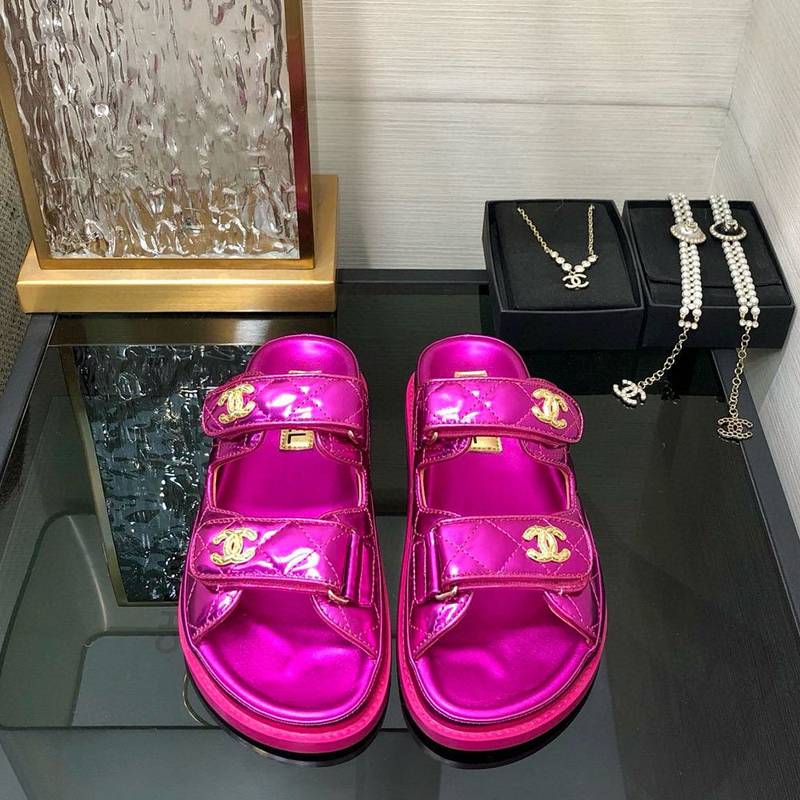 Chanel Fashionable Half Slippers Sandals Slide
