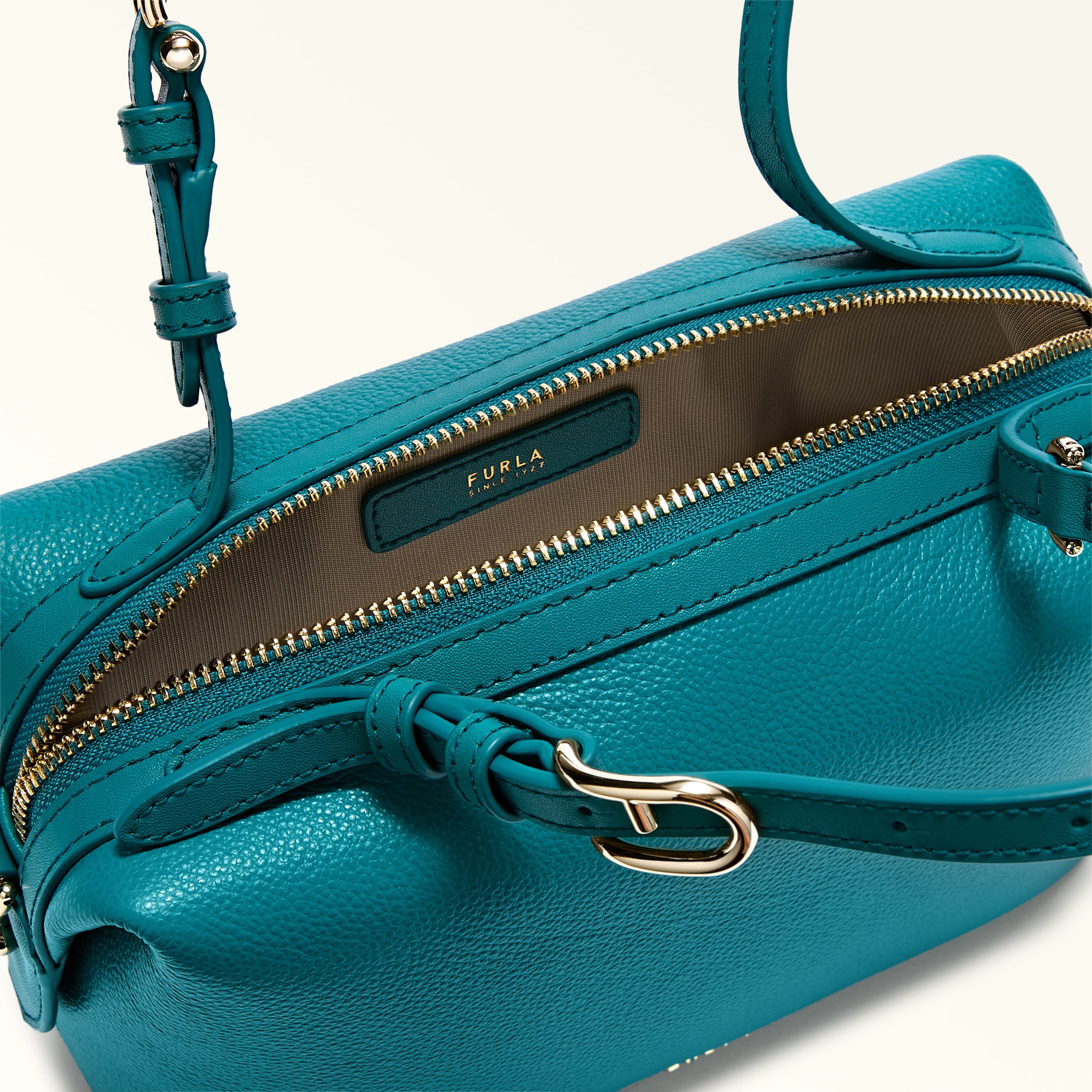 Furla Double Boston Bag