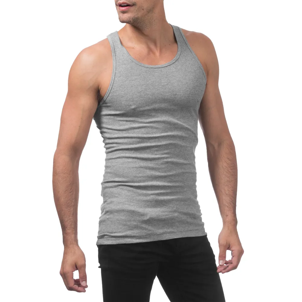 Pro Club Men's Premium Ringspun Cotton Ribbed A-Shirt