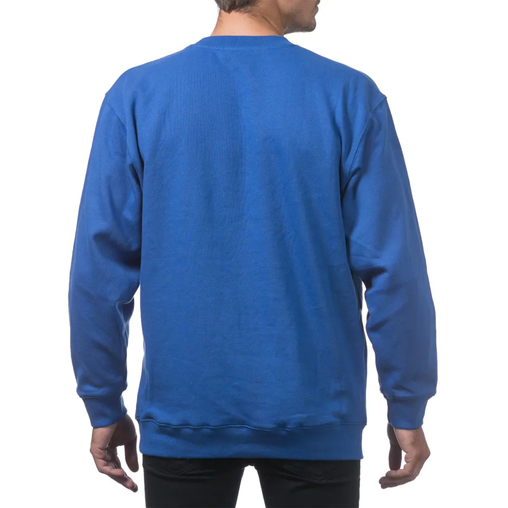 Pro Club Men's Heavyweight 13oz Crew Neck Fleece Pullover Sweatshirt