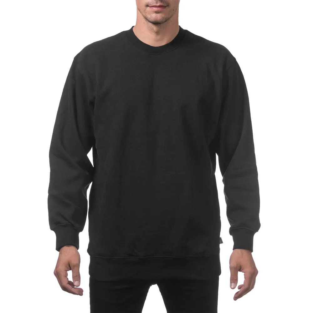 Pro Club Men's Heavyweight 13oz Crew Neck Fleece Pullover Sweatshirt