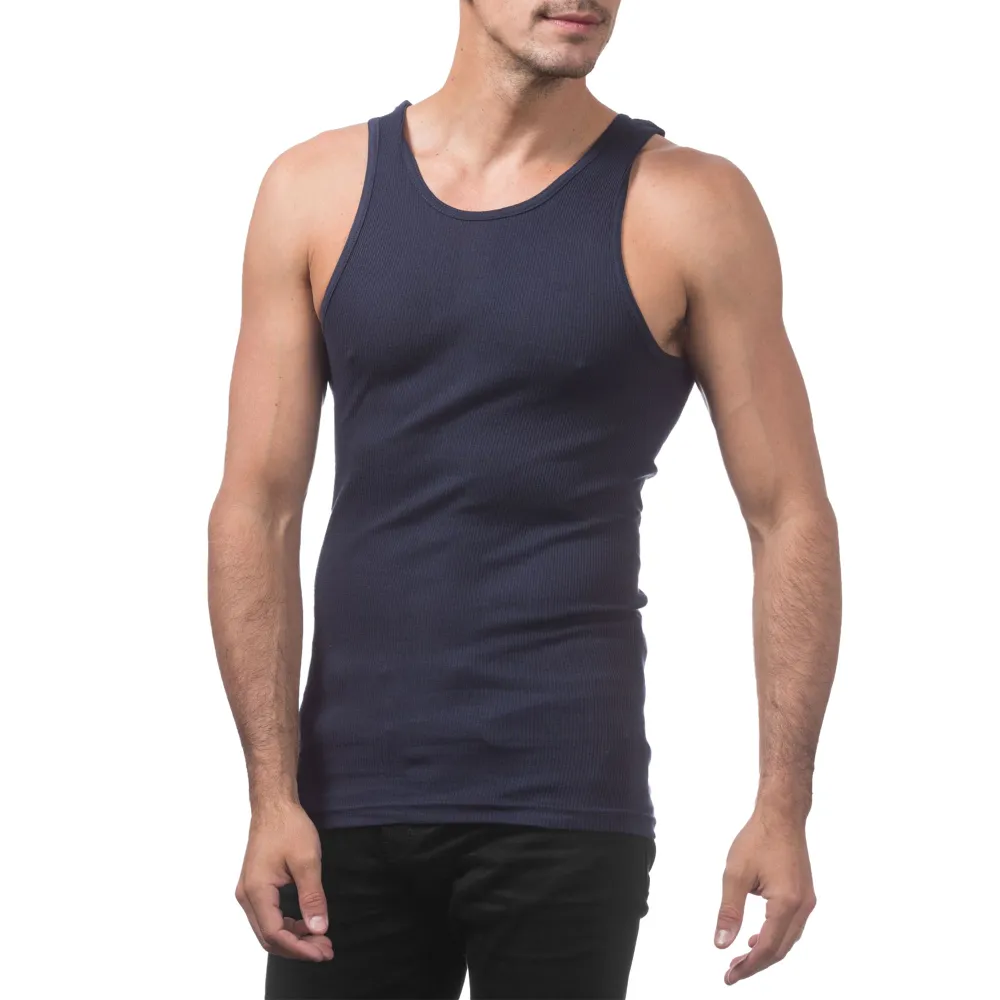 Pro Club Men's Premium Ringspun Cotton Ribbed A-Shirt