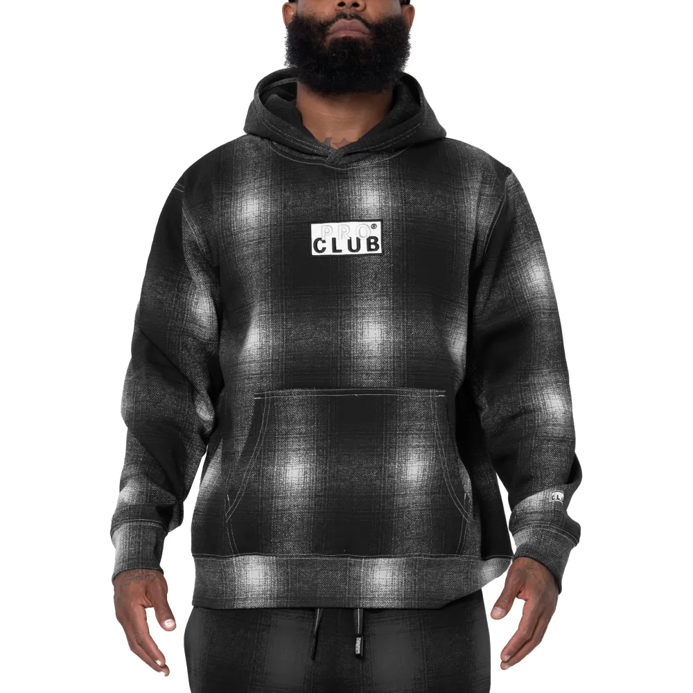 Pro Club Men's Ombre Fleece Pullover Hoodie