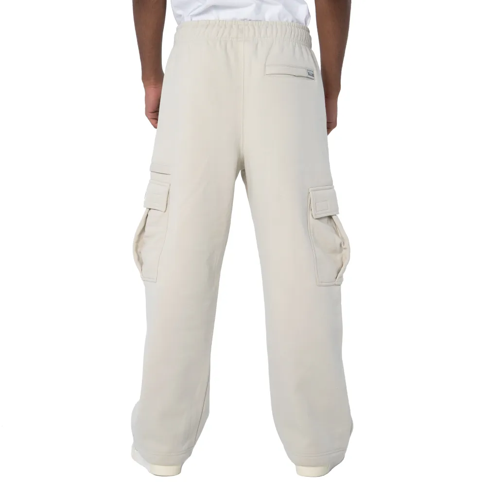 Pro Club Men's Heavyweight Basic Open Leg Cargo Sweatpant