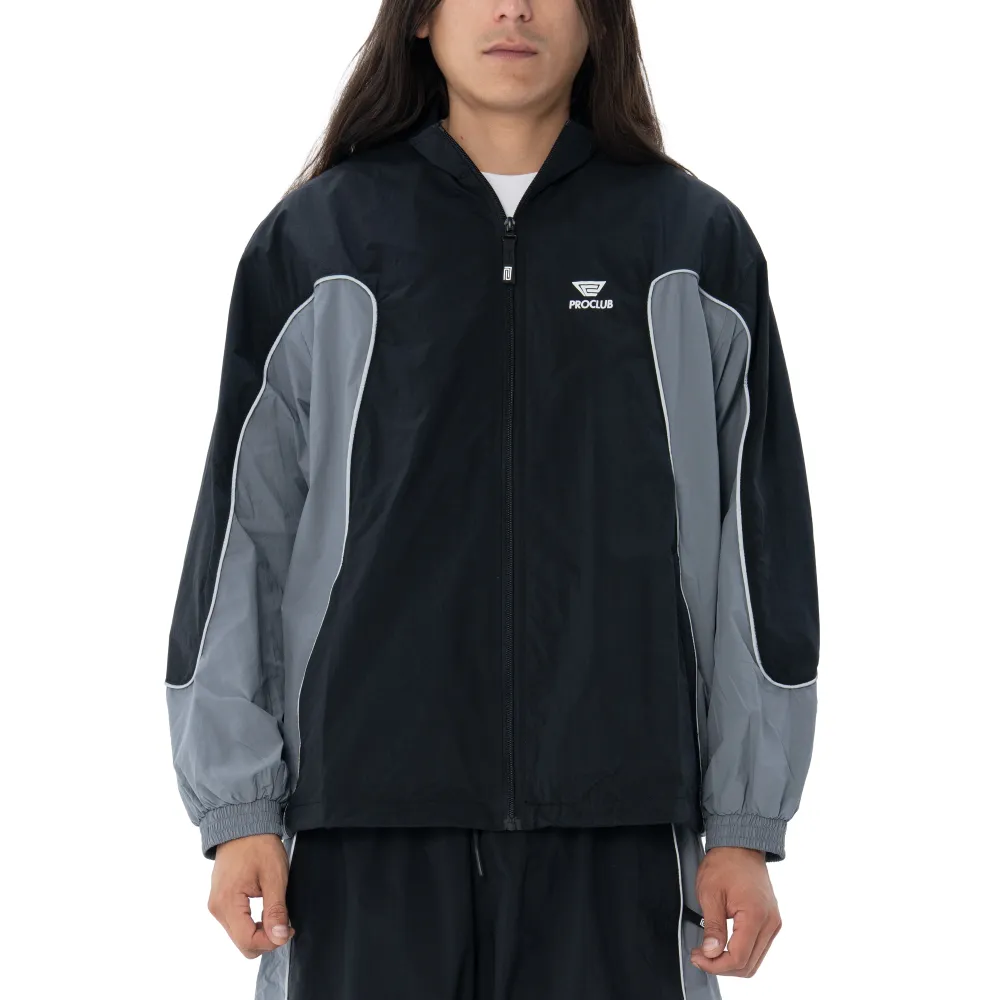 Pro Club Men's Comfort Wide Track Jacket