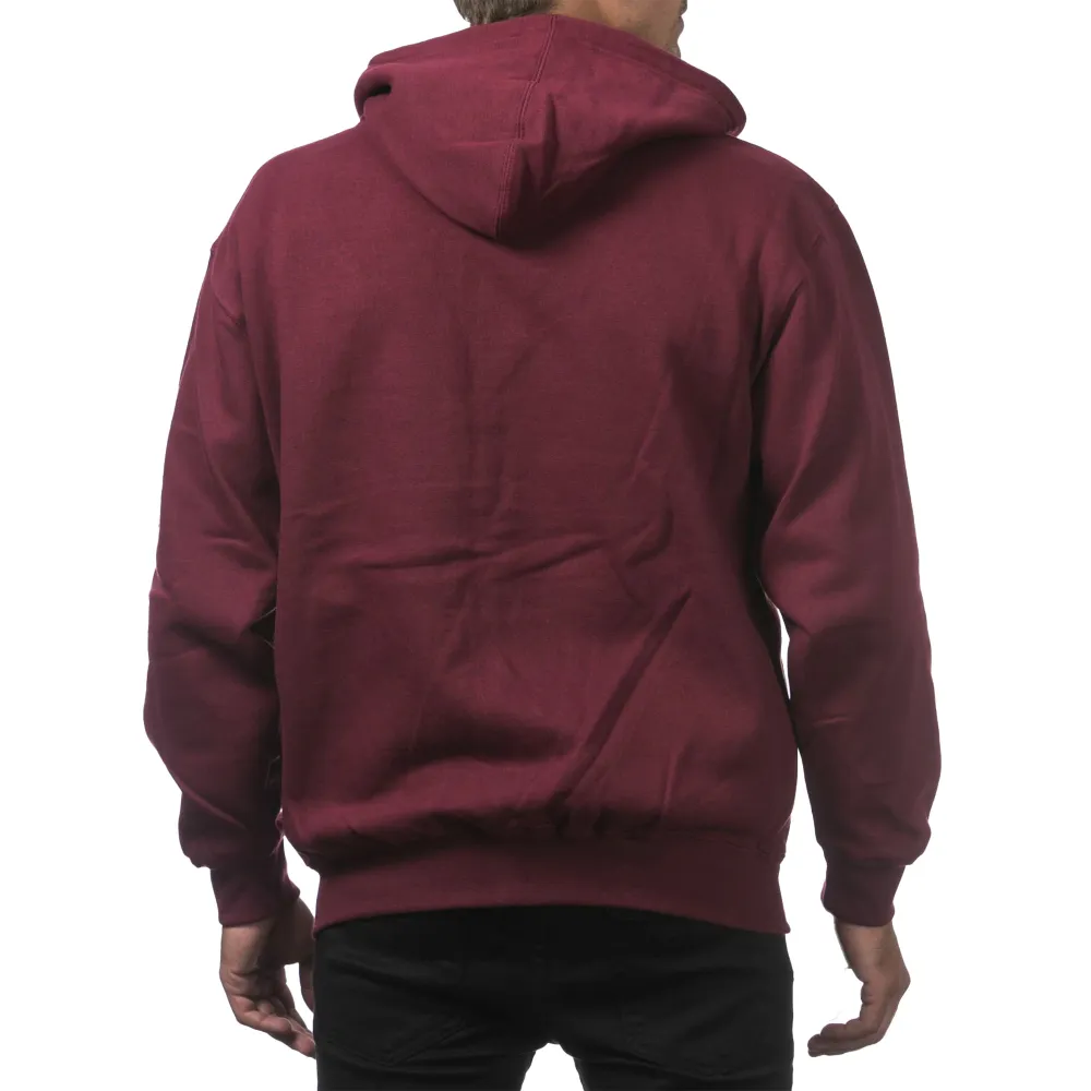 Pro Club Men's Heavyweight Full Zip Fleece Hoodie