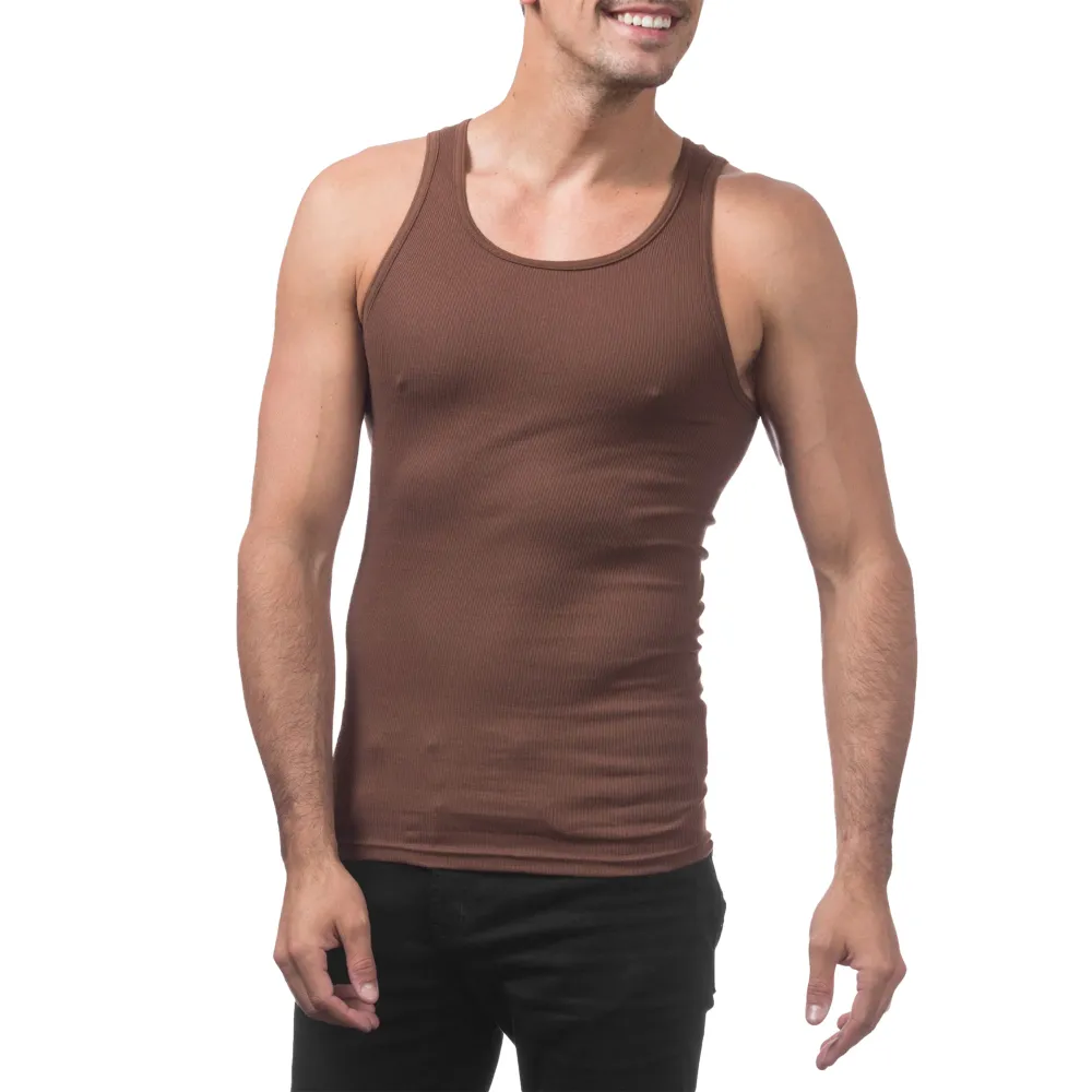 Pro Club Men's Premium Ringspun Cotton Ribbed A-Shirt