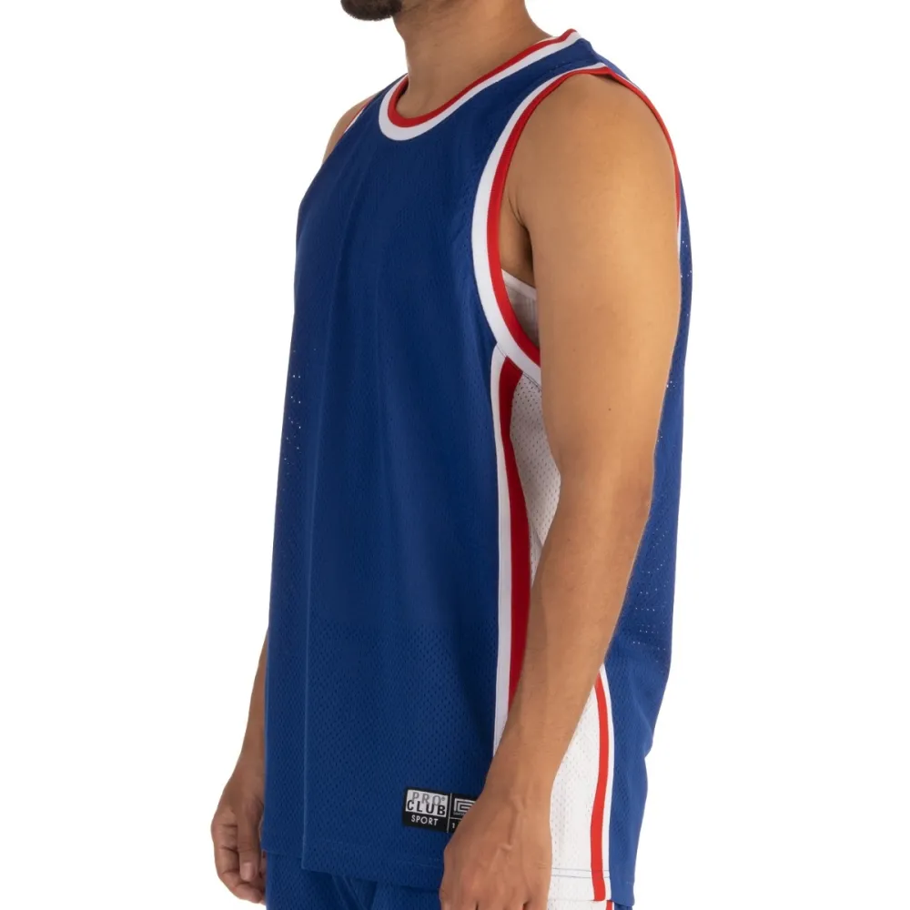 Pro Club Men's Retro Basketball Jersey