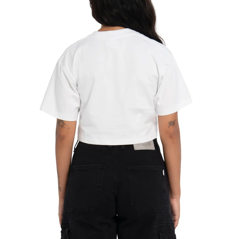 Pro Club Women鈥檚 Heavyweight Stretch Crop Tee