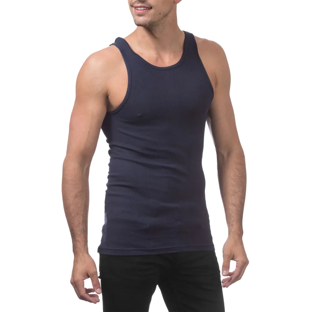 Pro Club Men's Premium Ringspun Cotton Ribbed A-Shirt