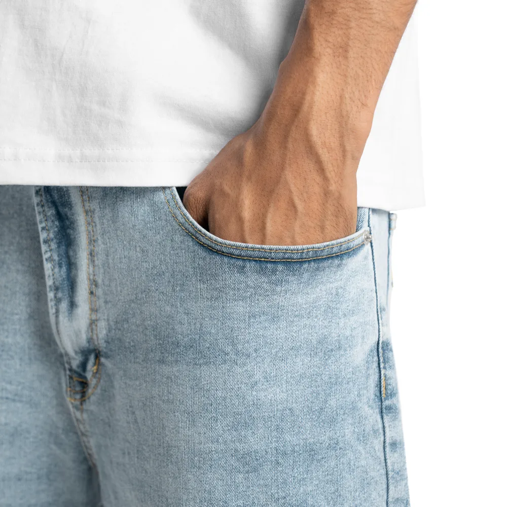 Pro Club Men's Heavyweight Baggy Fit Denim Pant