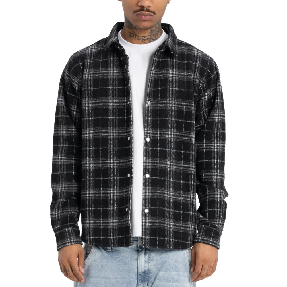 Pro Club Men's Heavyweight Flannel Shirt Jacket