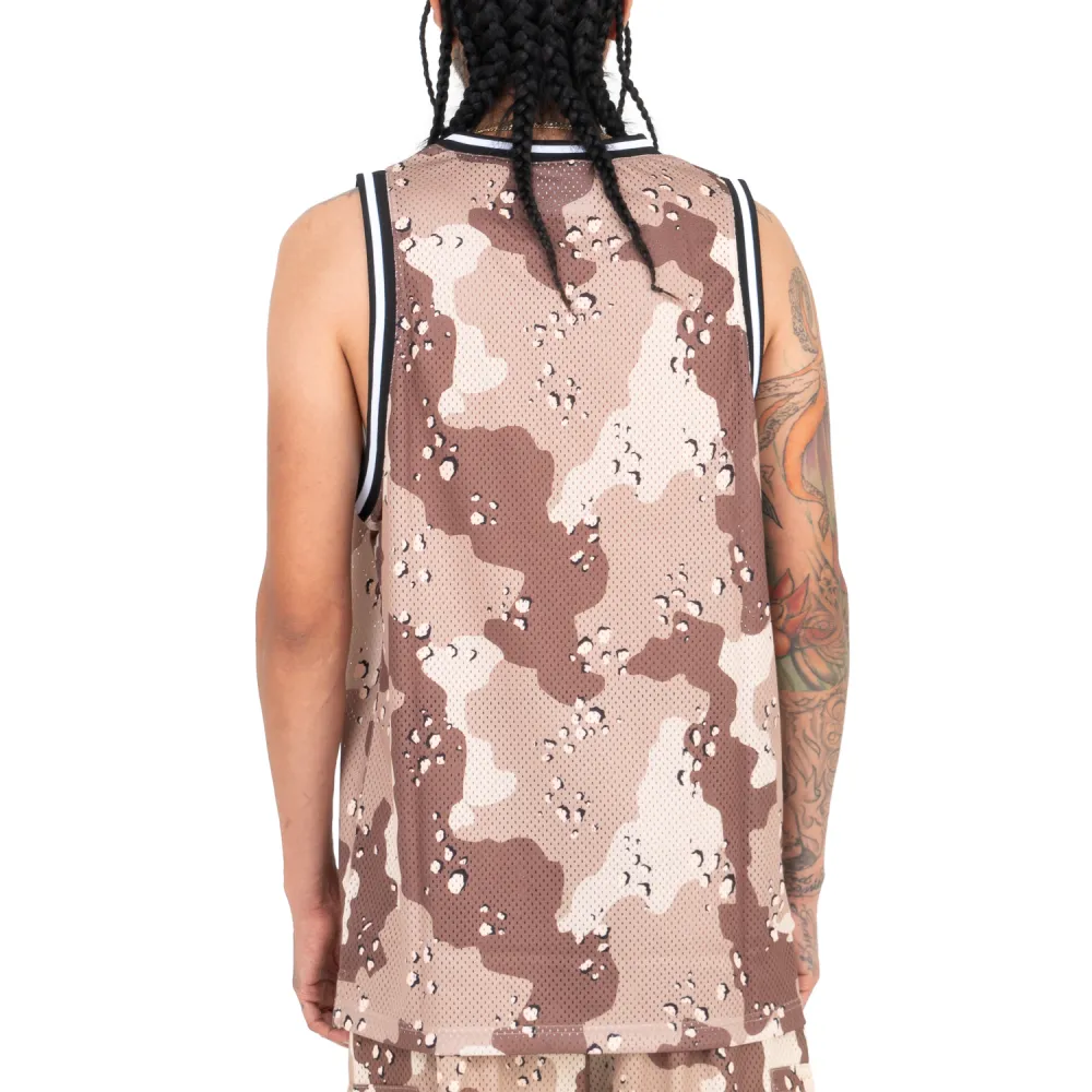 Pro Club Men's Classic Camo Basketball Jersey