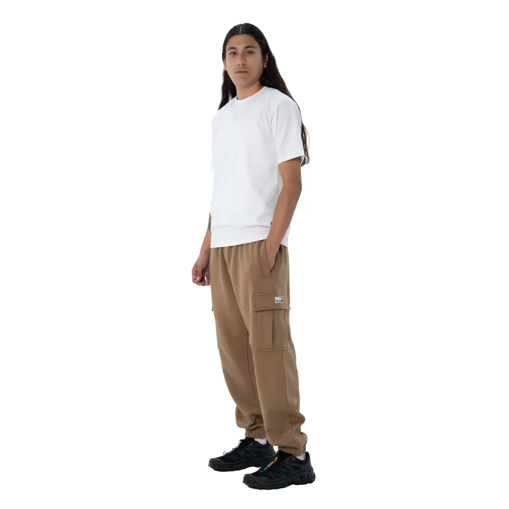 Pro Club Men's Heavyweight Tapered Fleece Cargo Sweatpant