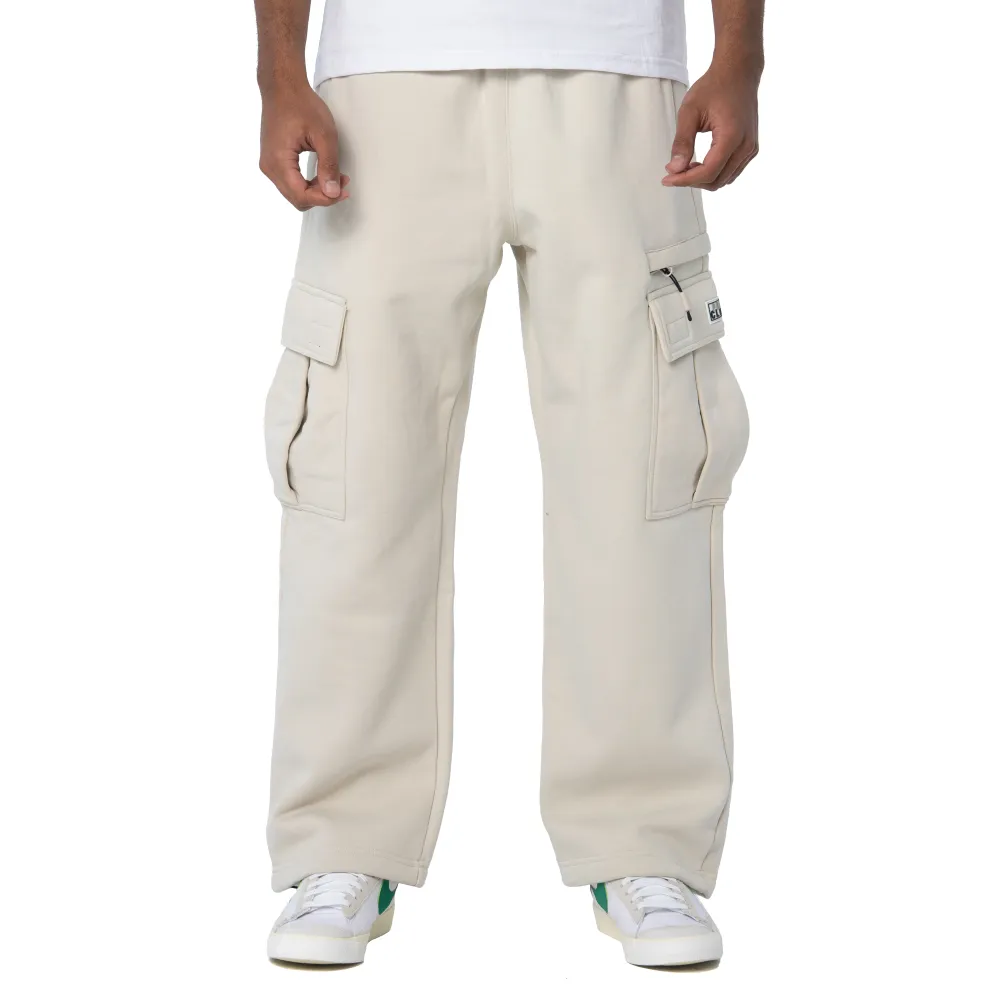 Pro Club Men's Heavyweight Basic Open Leg Cargo Sweatpant