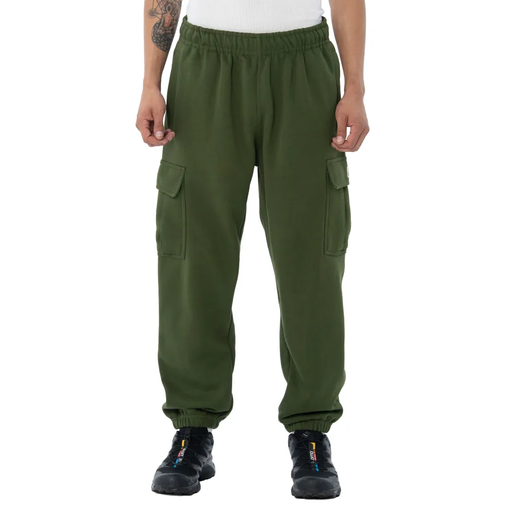 Pro Club Men's Heavyweight Tapered Fleece Cargo Sweatpant