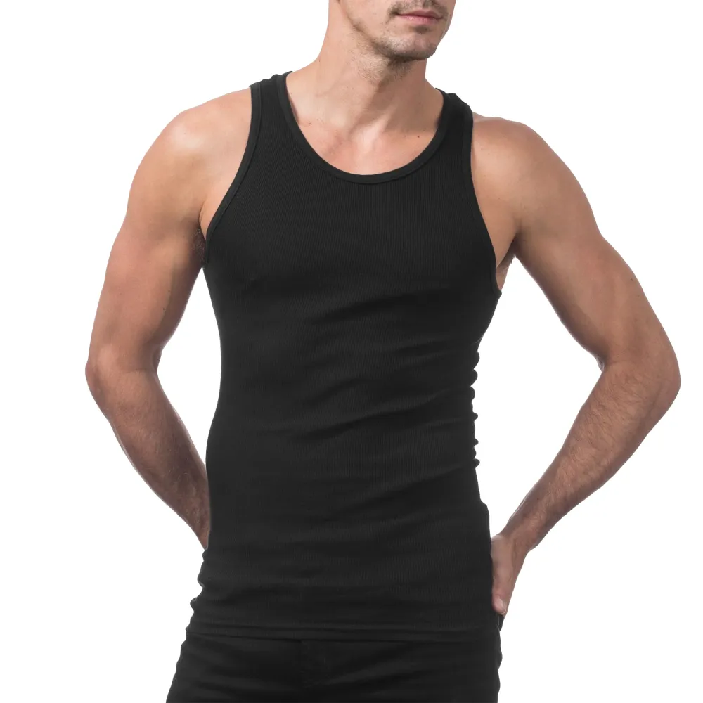 Pro Club Men's Premium Ringspun Cotton Ribbed A-Shirt