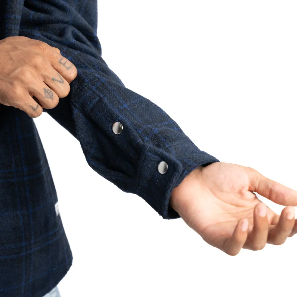 Pro Club Men's Heavyweight Flannel Shirt Jacket