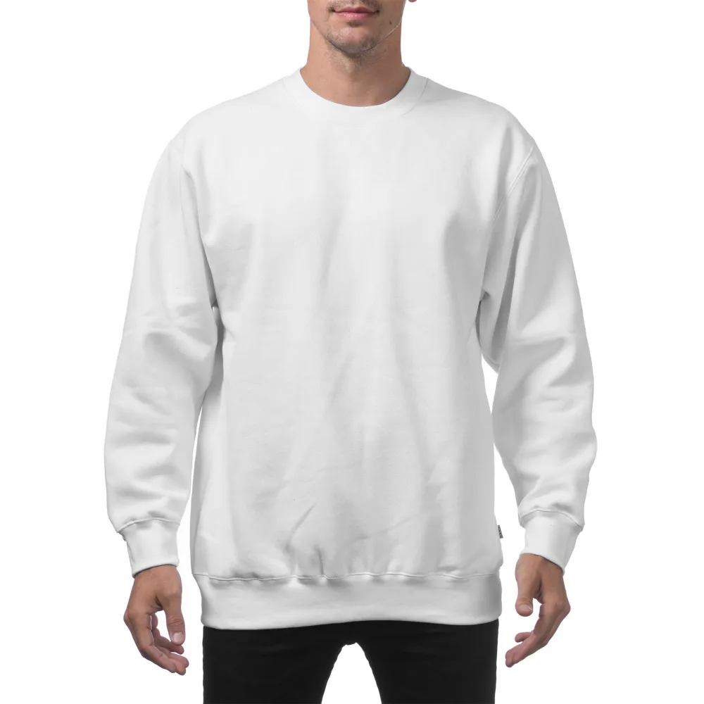 Pro Club Men's Heavyweight 13oz Crew Neck Fleece Pullover Sweatshirt