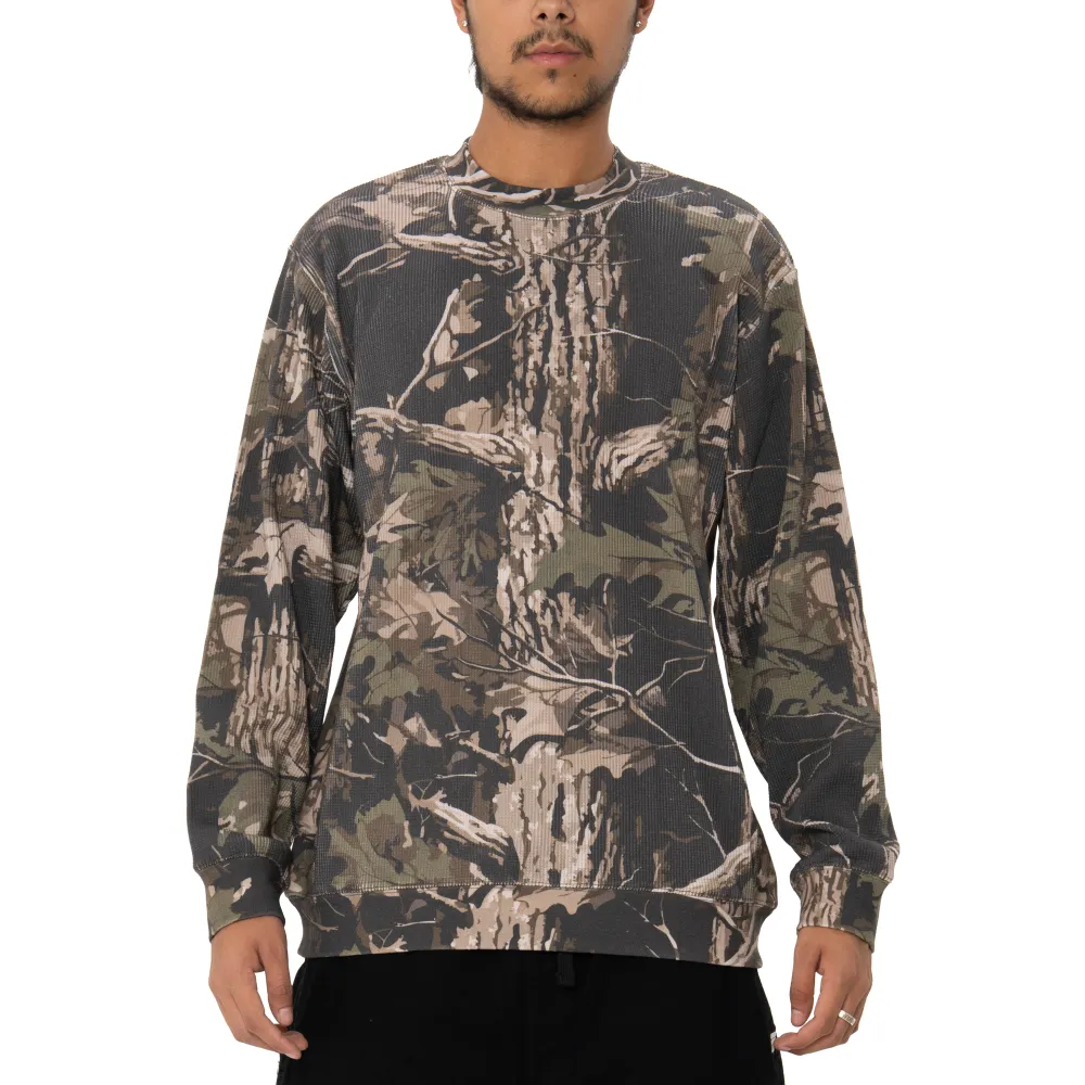 Pro Club Men's Heavyweight Thermal Crew Neck