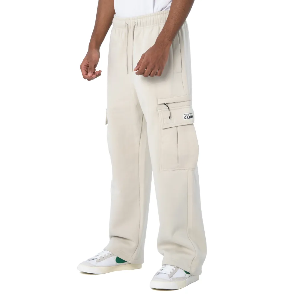 Pro Club Men's Heavyweight Basic Open Leg Cargo Sweatpant