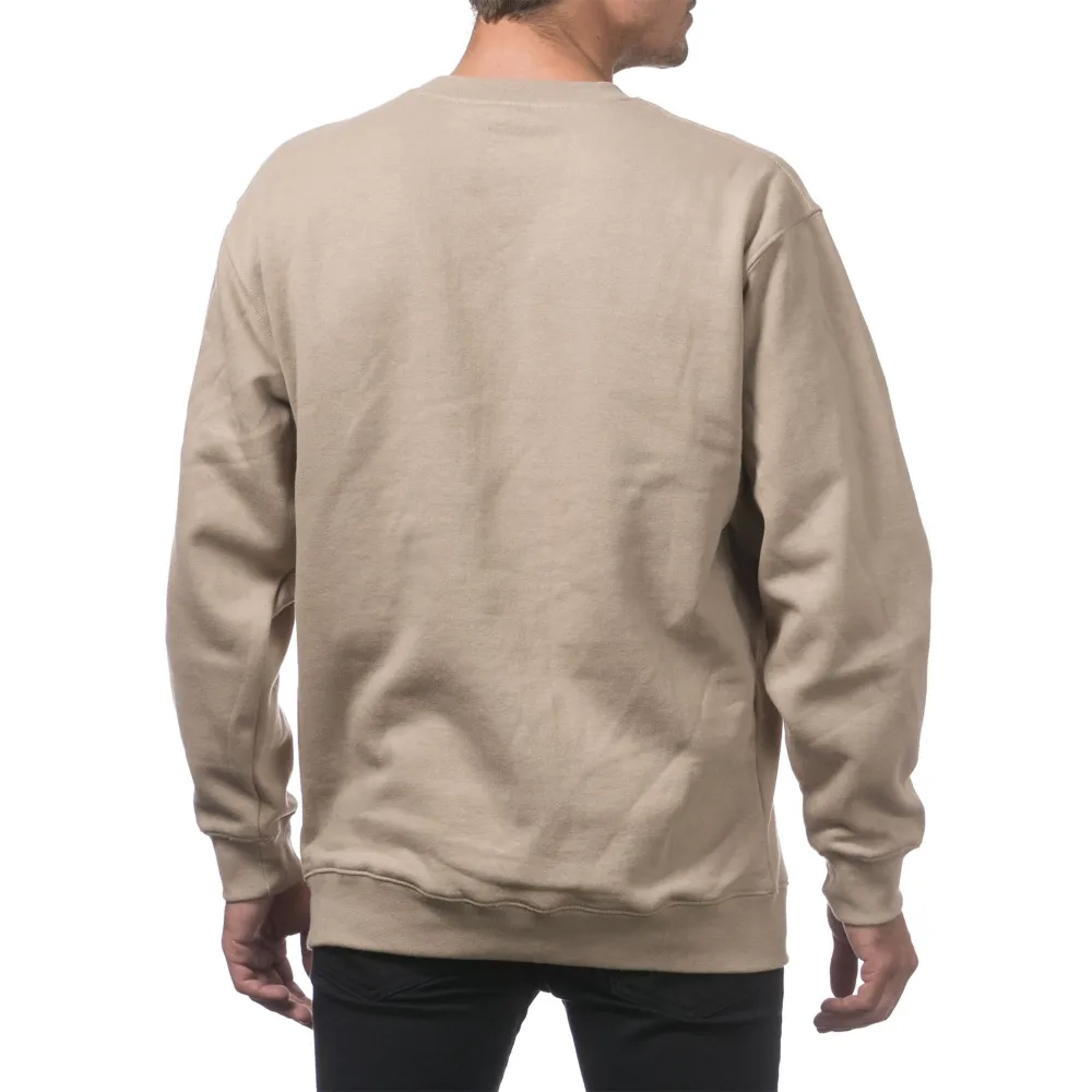 Pro Club Men's Heavyweight 13oz Crew Neck Fleece Pullover Sweatshirt